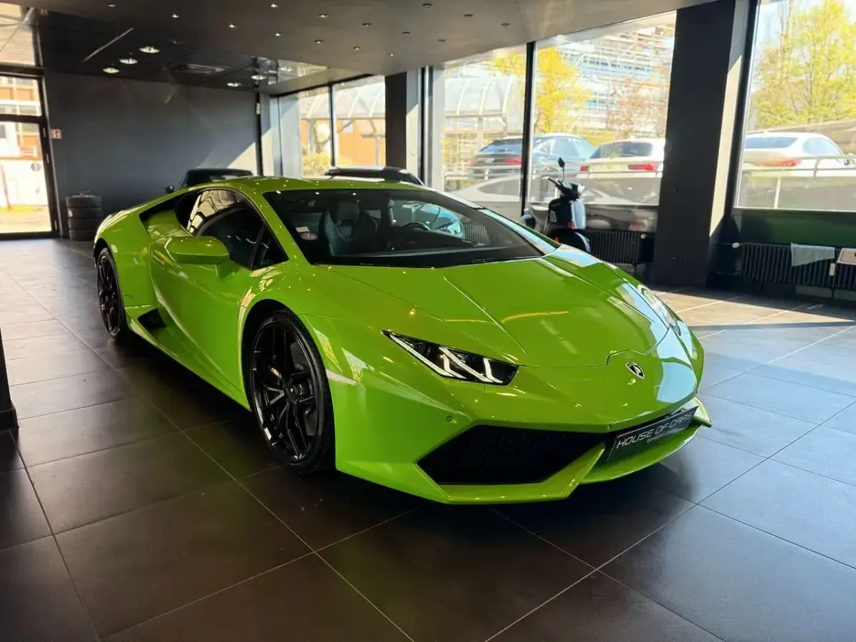 Usata Lamborghini Huracán 610 CV (448 kW) 2017 Verde Coupé