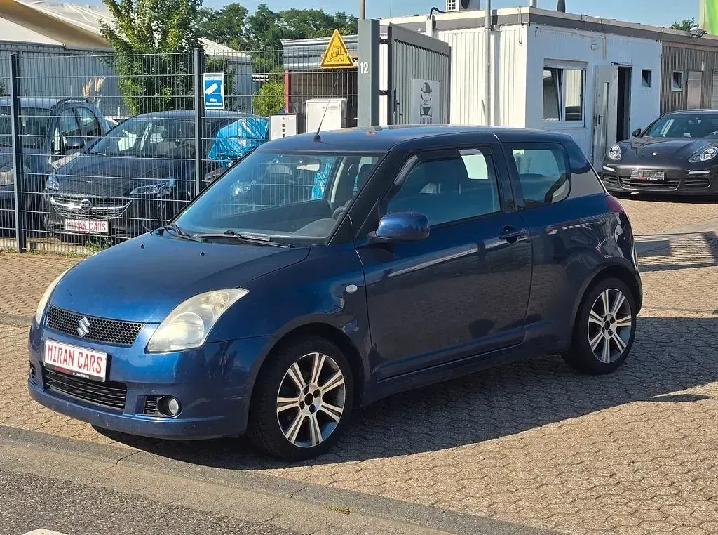 Gebraucht Suzuki Swift 92 PS (67 kW) 2007 Blau Kleinwagen
