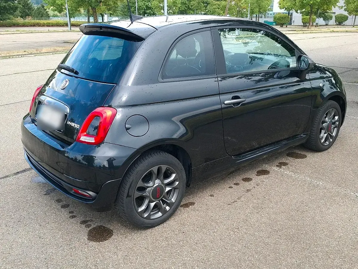 Gebraucht Fiat 500 70 PS (51 kW) 2020 Schwarz Kleinwagen