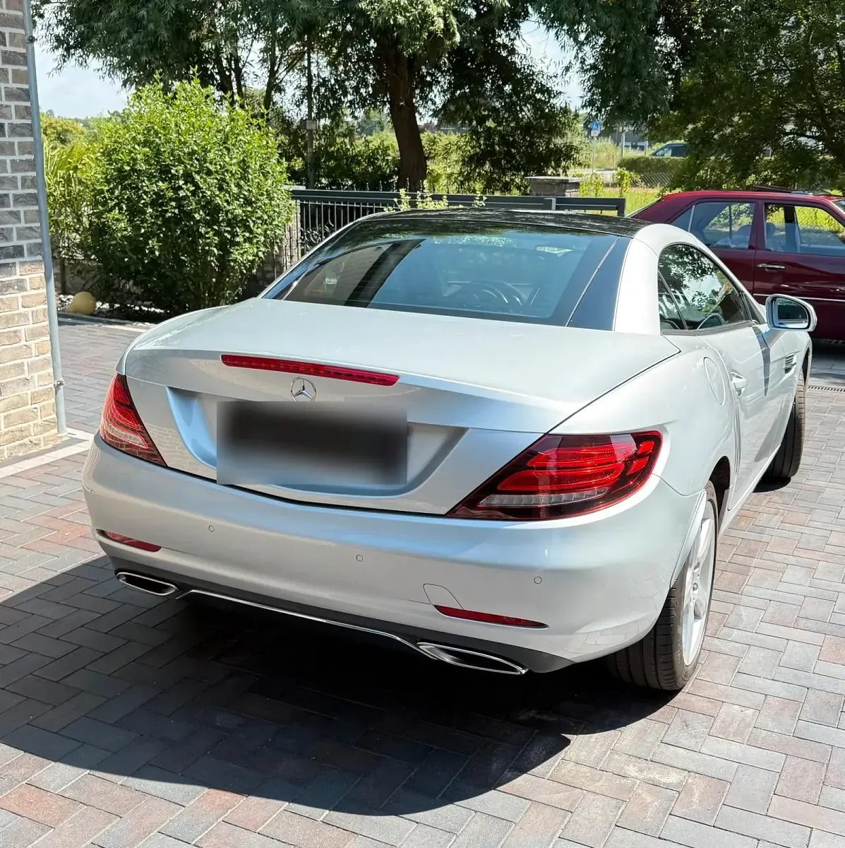 Gebraucht Mercedes SLC200 184 PS (135 kW) 2016 Silber Cabrio