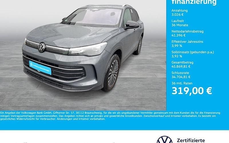 Grau Gebraucht 2025 VW Tiguan Goal SUV | 44.422 € (Superpreis) - Bild 1/4