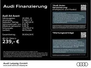 Gebraucht Audi A4 204 PS (150 kW) 2024 Schwarz (brillantschwarz) Kombi