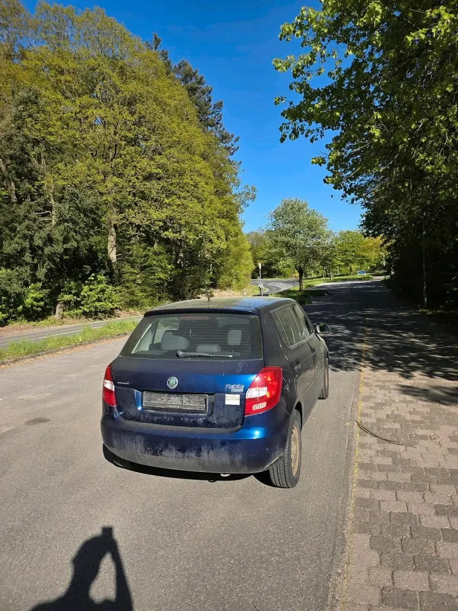 Gebraucht Skoda Fabia 60 PS (44 kW) 2009 Blau Kleinwagen