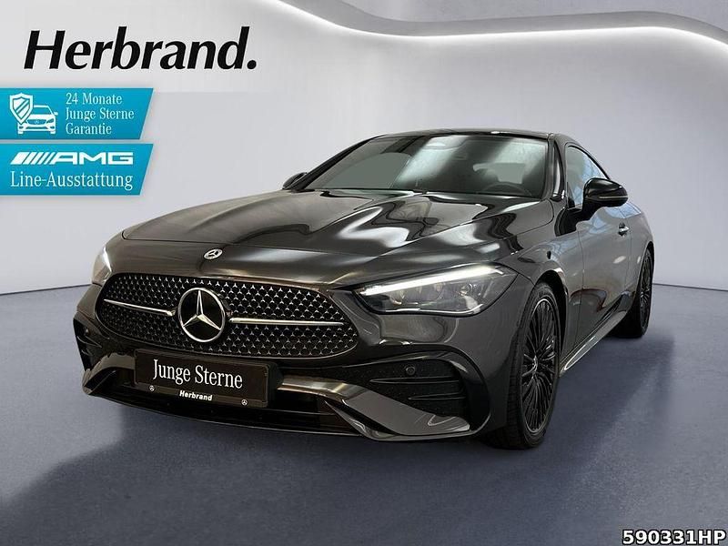 Metalliclack graphitgrau Gebraucht 2024 Mercedes CLE200 AMG Coupé | 51.990 € (Fairer Preis) - Bild 1/4