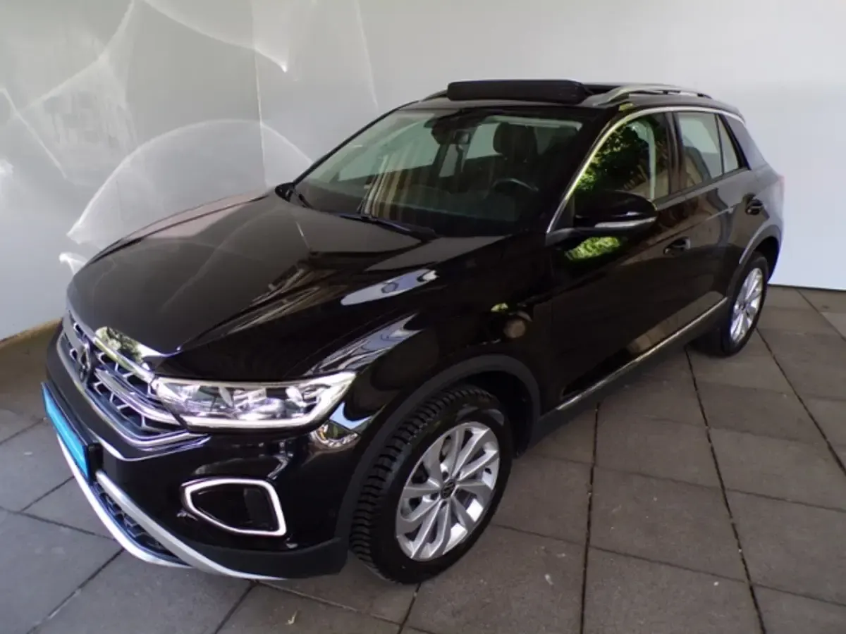 Gebraucht VW T-Roc Style 150 PS (110 kW) 2022 Schwarz SUV