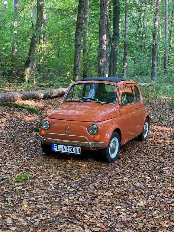 Orange Gebraucht 1971 Fiat 500 Kleinwagen | 15.990 € - Bild 1/4