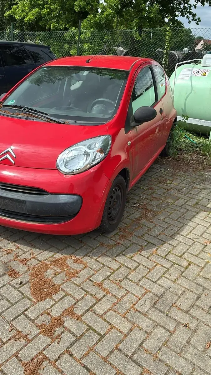 Gebraucht Citroën C1 50 PS (36 kW) 2008 Rot Kleinwagen