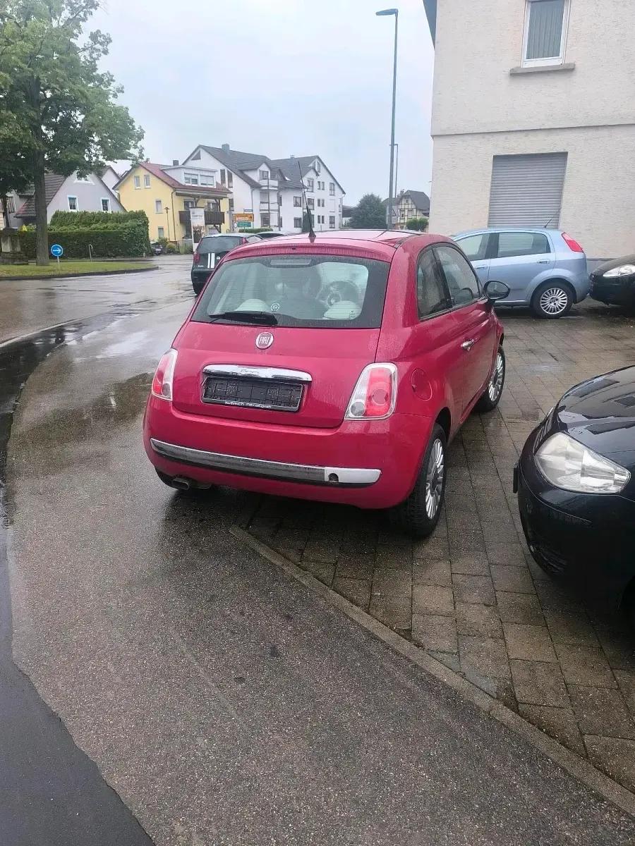 Gebraucht Fiat 500 69 PS (50 kW) 2008 Rot Kleinwagen