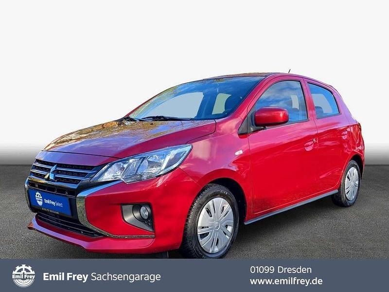Rot Gebraucht 2022 Mitsubishi Space Star Select Kleinwagen | 9.840 € (Fairer Preis) - Bild 1/4