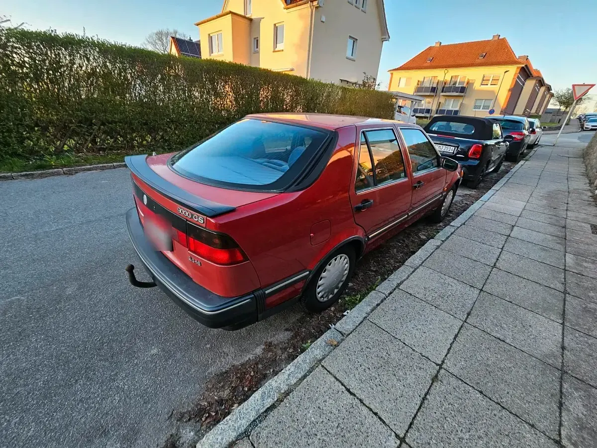 Gebraucht Saab 9000 1992 Rot Limousine