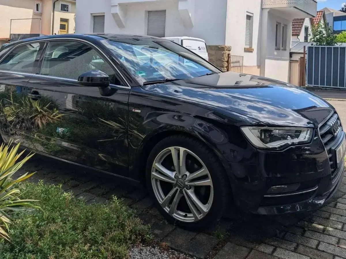 Gebraucht Audi A3 S-Line 125 PS (91 kW) 2013 Schwarz Limousine