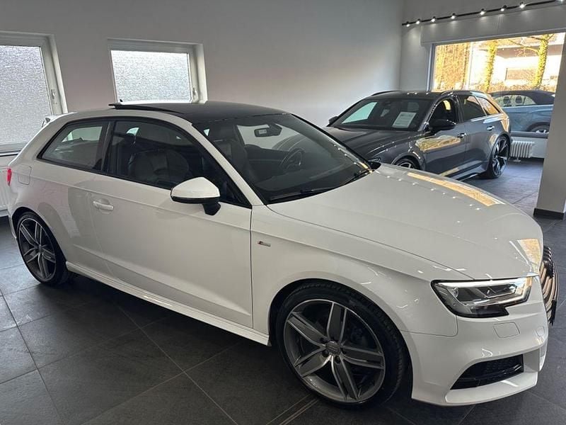 Gebraucht Audi A3 S-line plus 150 PS (110 kW) 2017 Weiß Kleinwagen