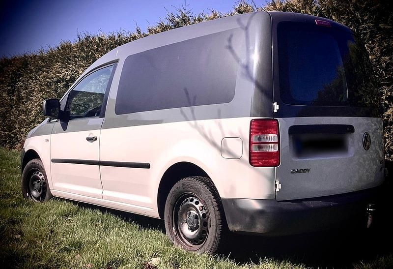 Gebraucht VW Caddy 75 PS (55 kW) 2014 Weiß Van / Kleinbus