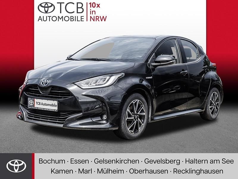 Schwarz Gebraucht 2020 Toyota Yaris Hybrid Club Kleinwagen | 17.349 € (Fairer Preis) - Bild 1/4