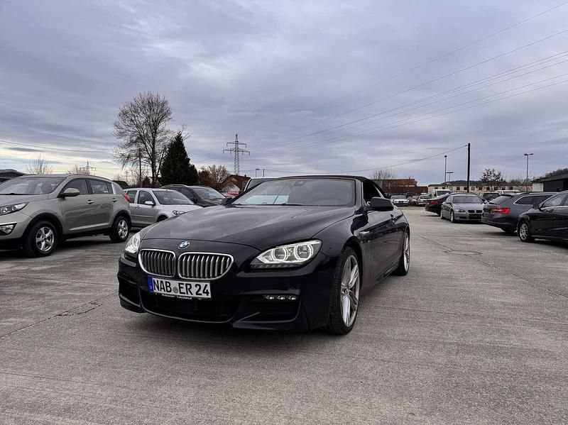 Black sapphire metallic Gebraucht 2013 BMW 650 Cabriolet M Sport Cabrio | 23.790 € (Fairer Preis) - Bild 1/4
