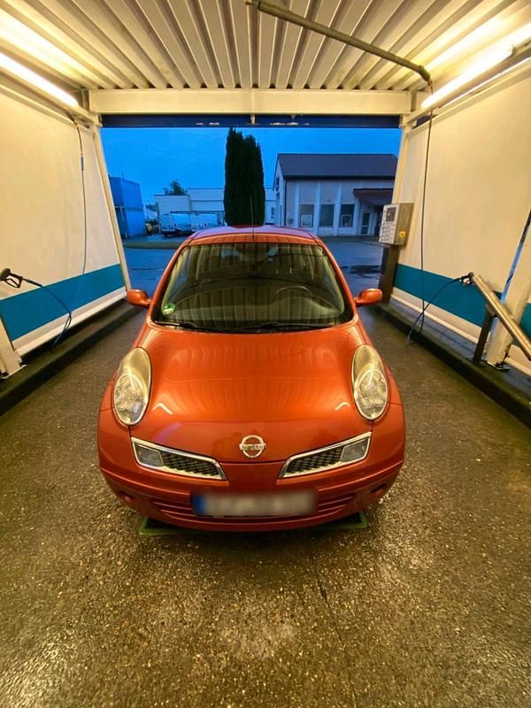 Rot Gebraucht 2007 Nissan Micra Kleinwagen | 1.200 € - Bild 1/4