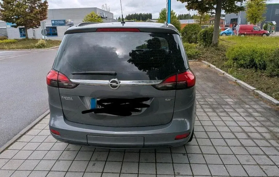 Gebraucht Opel Zafira Tourer 2015 Grau Van / Kleinbus