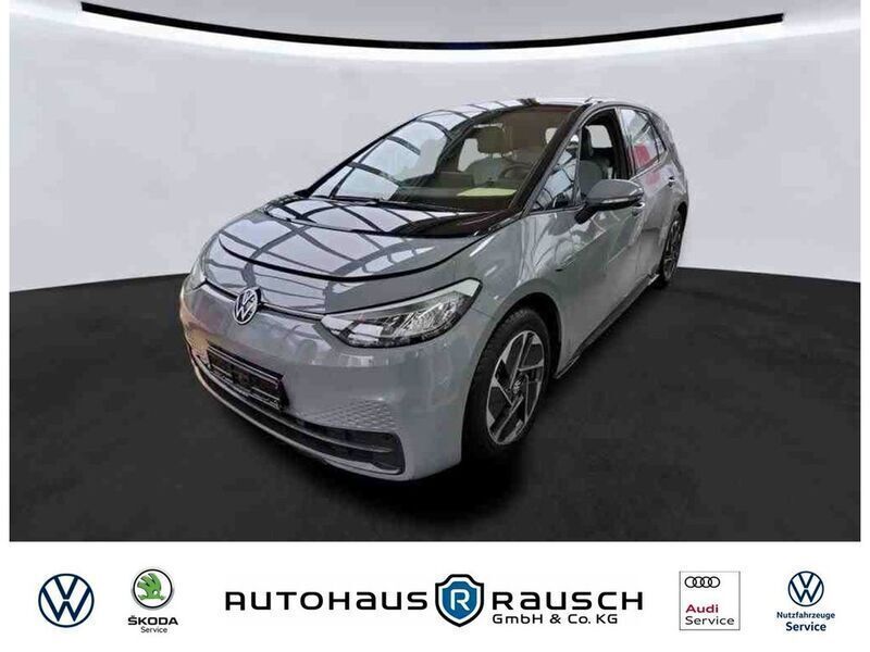 Grau Gebraucht 2021 VW ID.3 Pro Kleinwagen | 20.650 € (Fairer Preis) - Bild 1/4