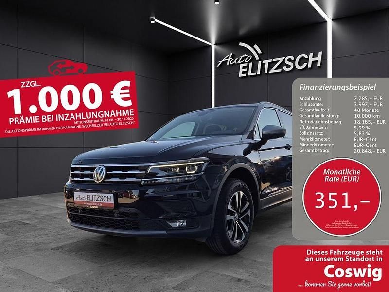 Schwarz Gebraucht 2020 VW Tiguan Allspace United SUV | 25.950 € (Fairer Preis) - Bild 1/3