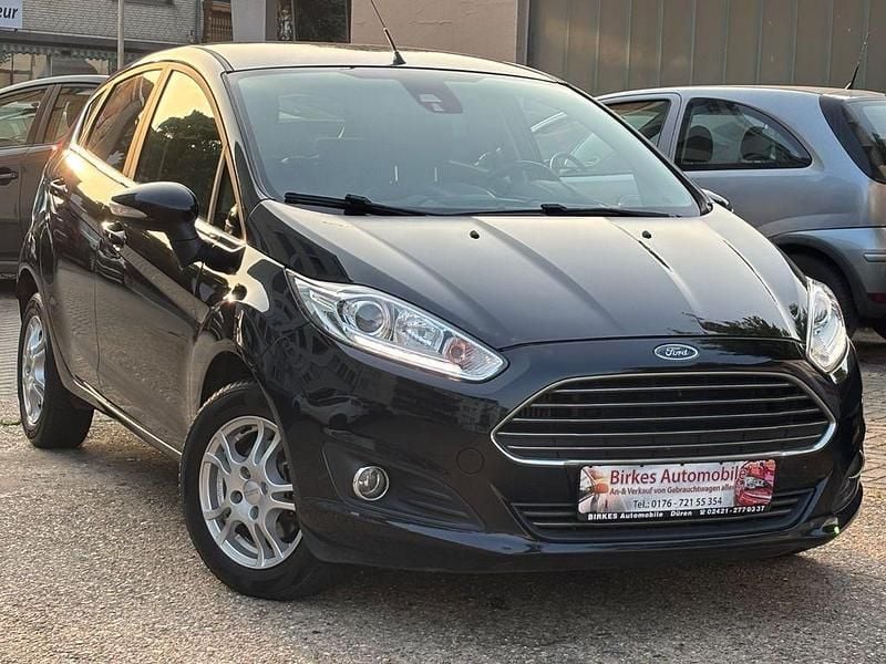 Schwarz Gebraucht 2016 Ford Fiesta Titanium Kleinwagen | 5.999 € (Guter Preis) - Bild 1/4