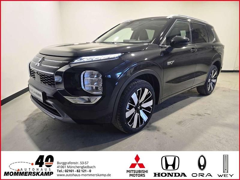 Schwarz Gebraucht 2025 Mitsubishi Outlander P-HEV Top SUV | 52.950 € - Bild 1/4