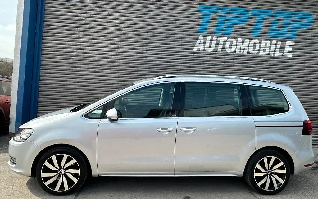 Gebraucht VW Sharan Allstar 150 PS (110 kW) 2016 Silber Van / Kleinbus