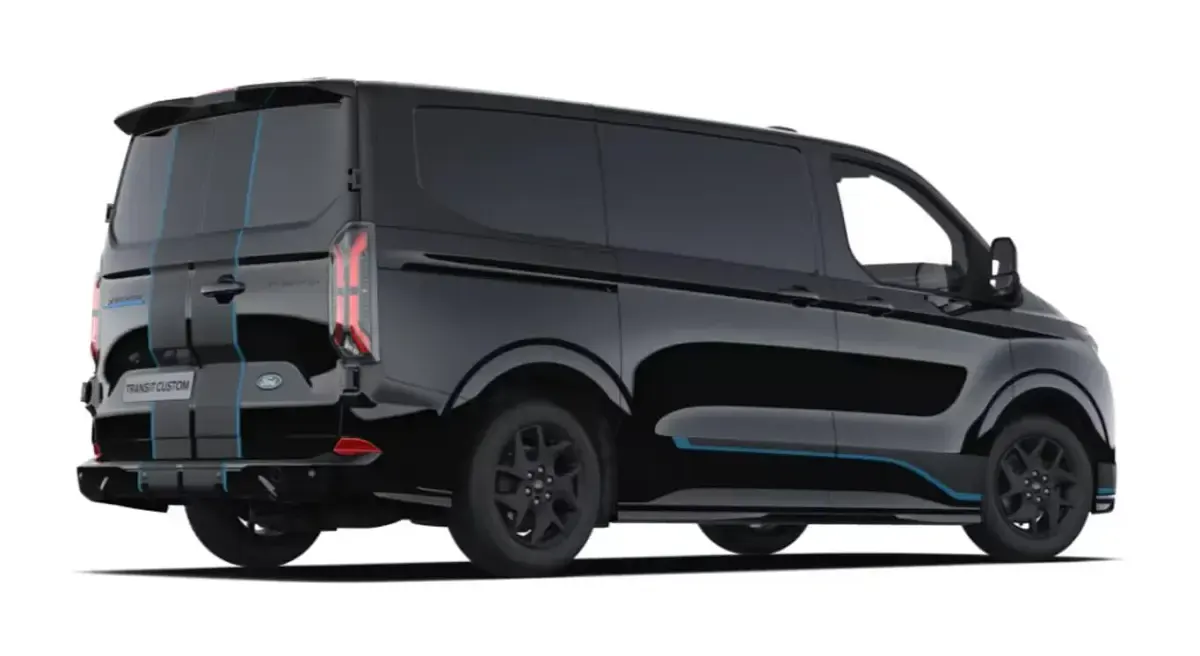 Neu Ford E-Transit Sport 160 kW (218 PS) 2026 Agate black metallic Van