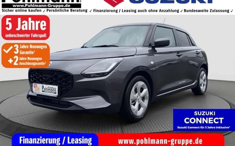 Grau Neu 2025 Suzuki Swift Comfort Limousine | 20.985 € - Bild 1/4