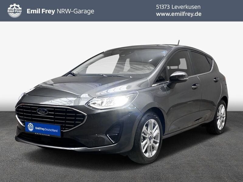 Grau Gebraucht 2023 Ford Fiesta Titanium Kleinwagen | 17.450 € (Guter Preis) - Bild 1/3