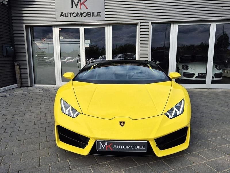Usata Lamborghini Huracán 579 CV (425 kW) 2017 Giallo Cabrio