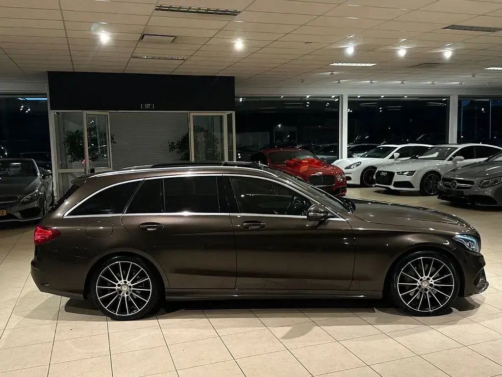 Gebraucht Mercedes C250 AMG 204 PS (150 kW) 2014 Braun Limousine