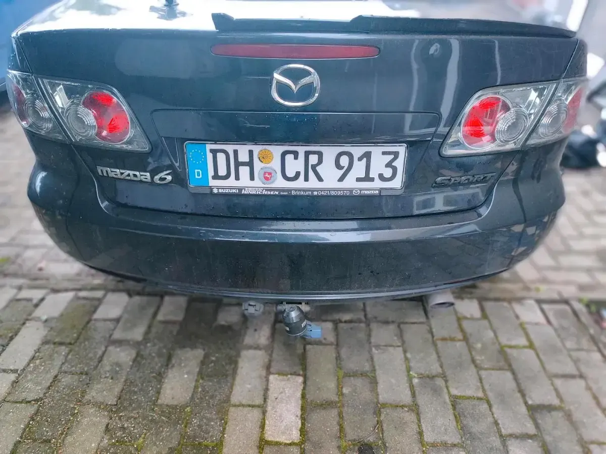 Second-hand Mazda 6 Inclusive 125 CP (91 kW) 2008 Negru Berlinǎ
