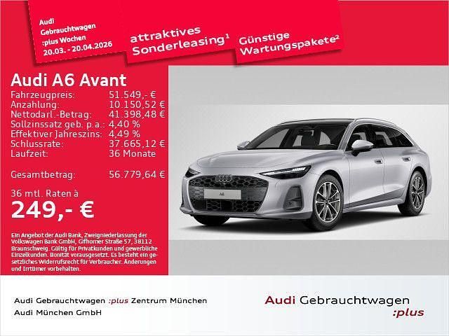 Gebraucht Audi A6 Ambiente 204 PS (150 kW) 2025 Florettsilber metallic Kombi