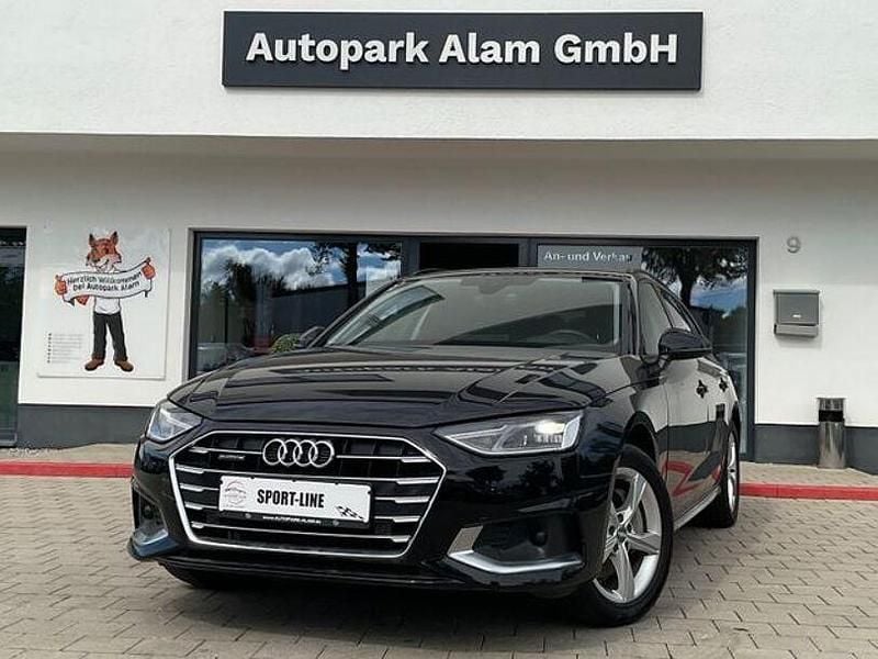 Mythosschwarz metallic Gebraucht 2021 Audi A4 S-Line Kombi | 26.499 € (Guter Preis) - Bild 1/4