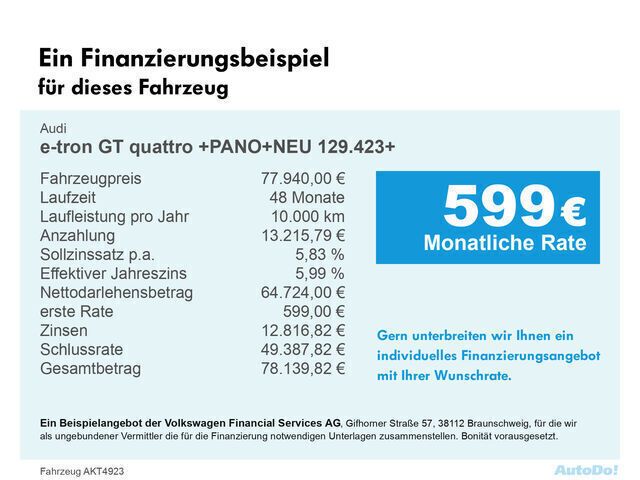 Gebraucht Audi e-tron Ambiente 350 kW (476 PS) 2024 Schwarz SUV