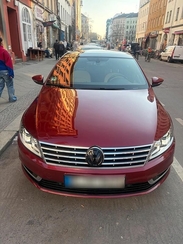 Usata VW CC 140 CV (102 kW) 2013 Rosso Berlina