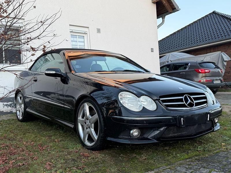 Schwarz Gebraucht 2007 Mercedes CLK280 Sport Cabrio | 9.499 € (Fairer Preis) - Bild 1/4