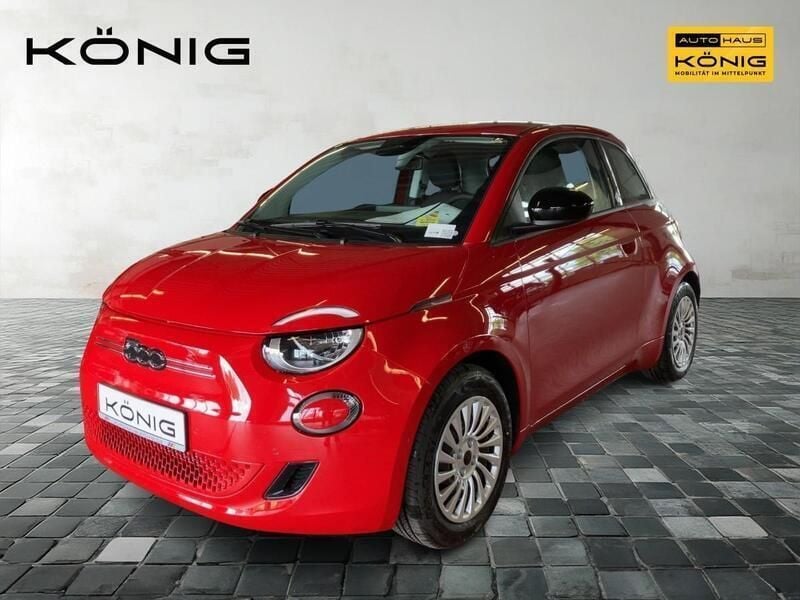 Rot Neu 2025 Fiat 500e Red Limousine | 26.189 € (Superpreis) - Bild 1/4