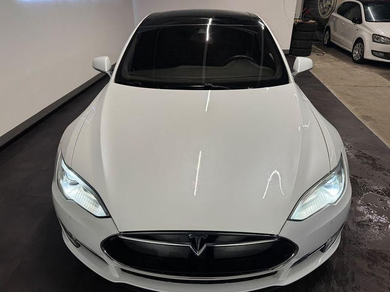 Gebraucht Tesla Model S 514 kW (700 PS) 2015 Weiß Kleinwagen