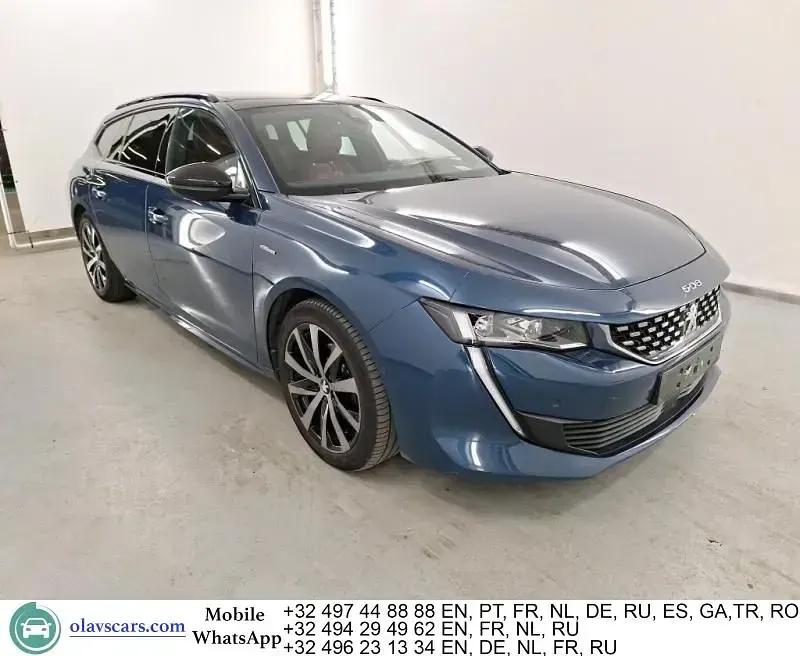 Gebraucht Peugeot 508 GT-line 131 PS (96 kW) 2020 Blau Limousine