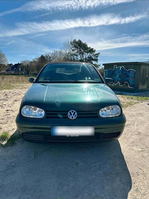 Gebraucht VW Golf Cabriolet 115 PS (84 kW) 2000 Grün Cabrio