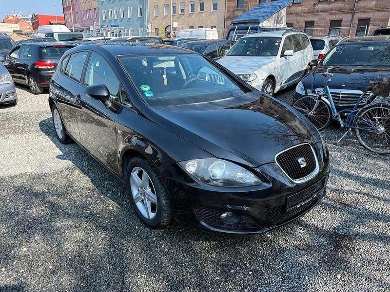 Gebraucht Seat Leon Reference 105 PS (77 kW) 2010 Schwarz Kleinwagen
