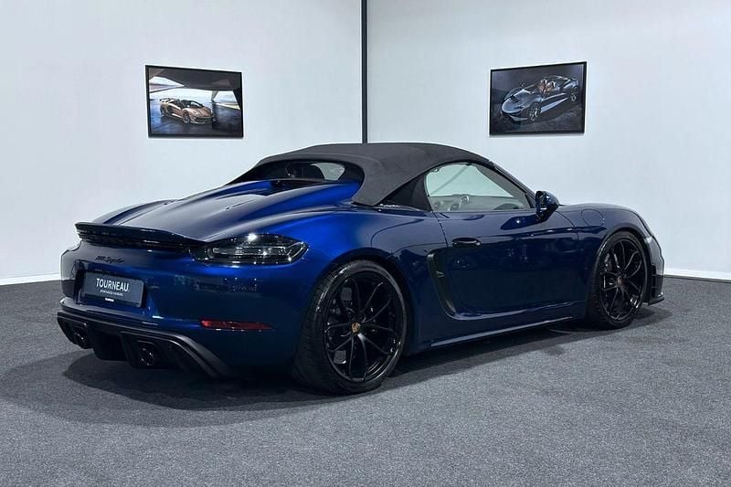 Gebraucht Porsche Boxster Spyder 420 PS (308 kW) 2021 Blau Cabrio