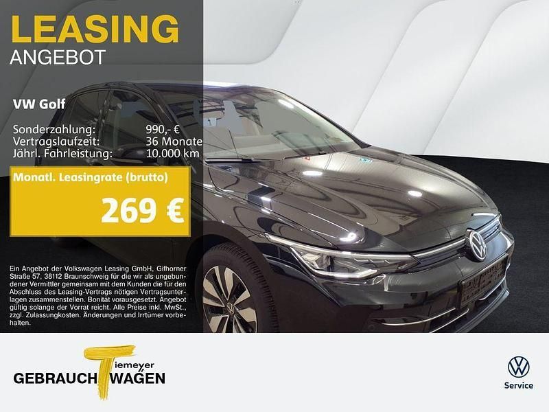 Schwarz Gebraucht 2024 VW Golf VIII Goal Limousine | 28.860 € - Bild 1/4