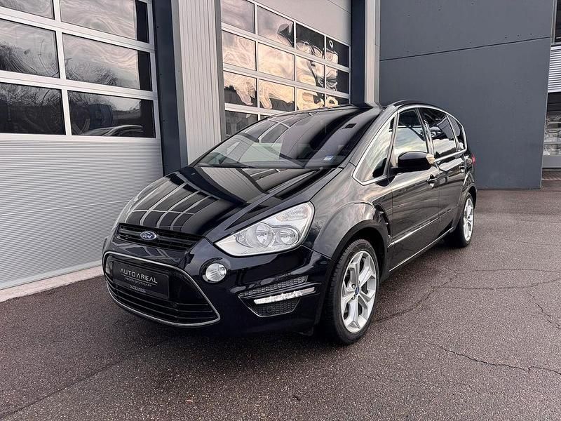 Schwarz Gebraucht 2012 Ford S-MAX Titanium Van / Kleinbus | 4.990 € (Superpreis) - Bild 1/4