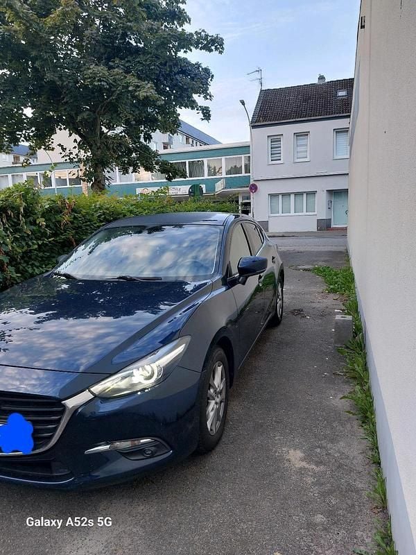 Gebraucht Mazda 3 122 PS (89 kW) 2018 Blau Limousine