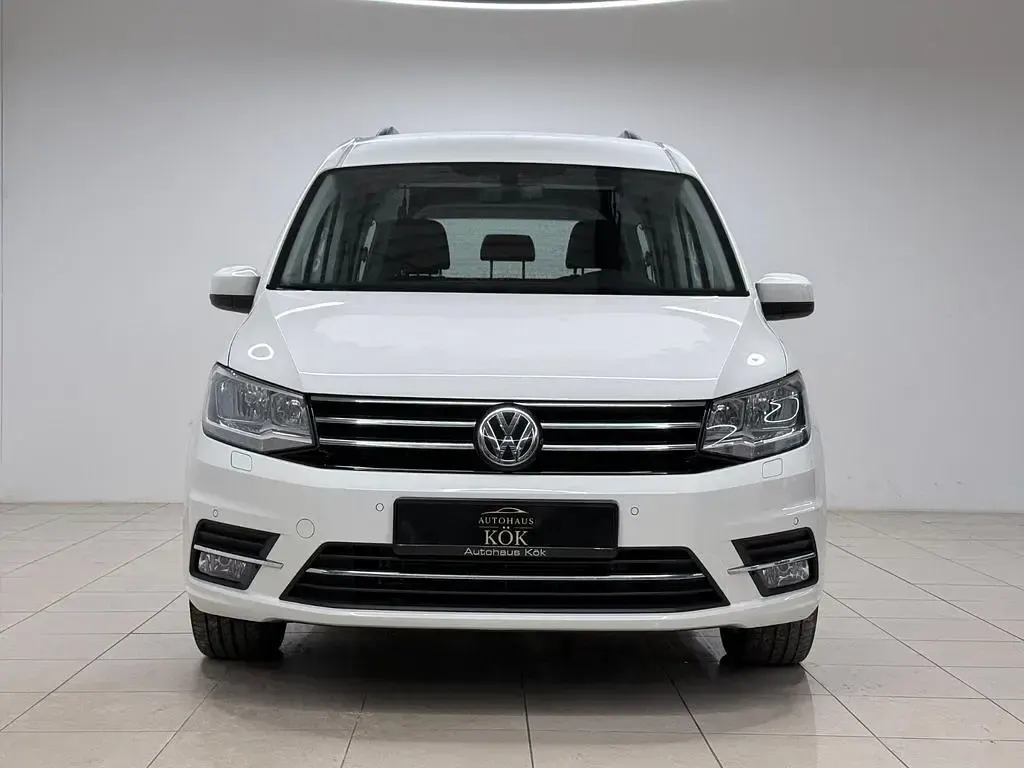 Gebraucht VW Caddy Maxi Highline 150 PS (110 kW) 2019 Weiß Van / Kleinbus