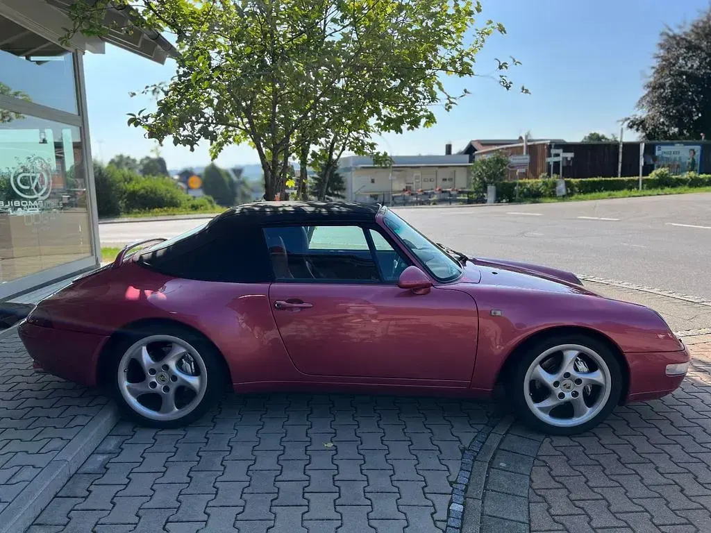 Gebraucht Porsche 911 Carrera Cabriolet 272 PS (200 kW) 1995 Rot Cabrio