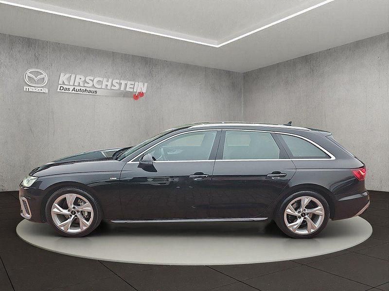 Gebraucht Audi A4 S-line plus 204 PS (150 kW) 2021 Mythosschwarz metallic Kombi