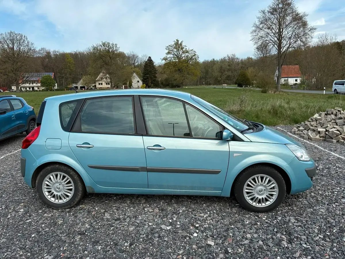 Gebraucht Renault Scénic II 135 PS (99 kW) 2007 Blau Van / Kleinbus
